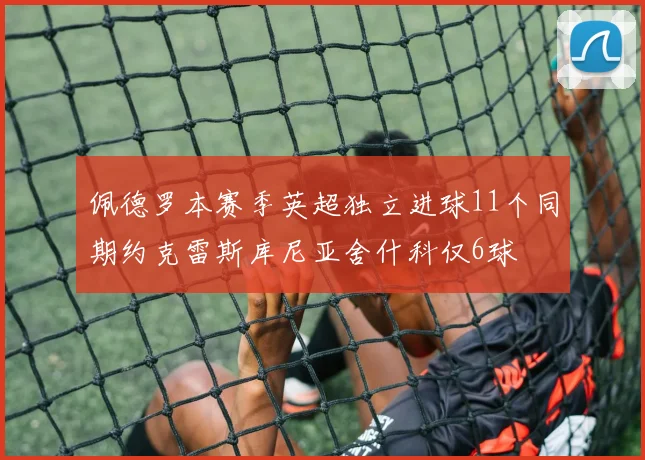 佩德罗本赛季英超独立进球11个同期约克雷斯库尼亚舍什科仅6球